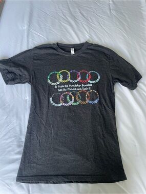 LAST CHANCE‼️ Charcoal Graphic Taylor Swift Friendship Bracelet T-Shirt